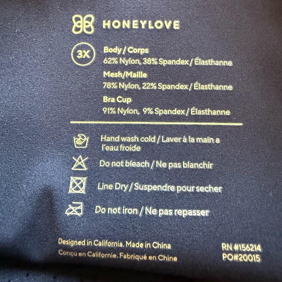 Honeylove💕LiftWear Camisole Size 3X - Picture 10 of 10